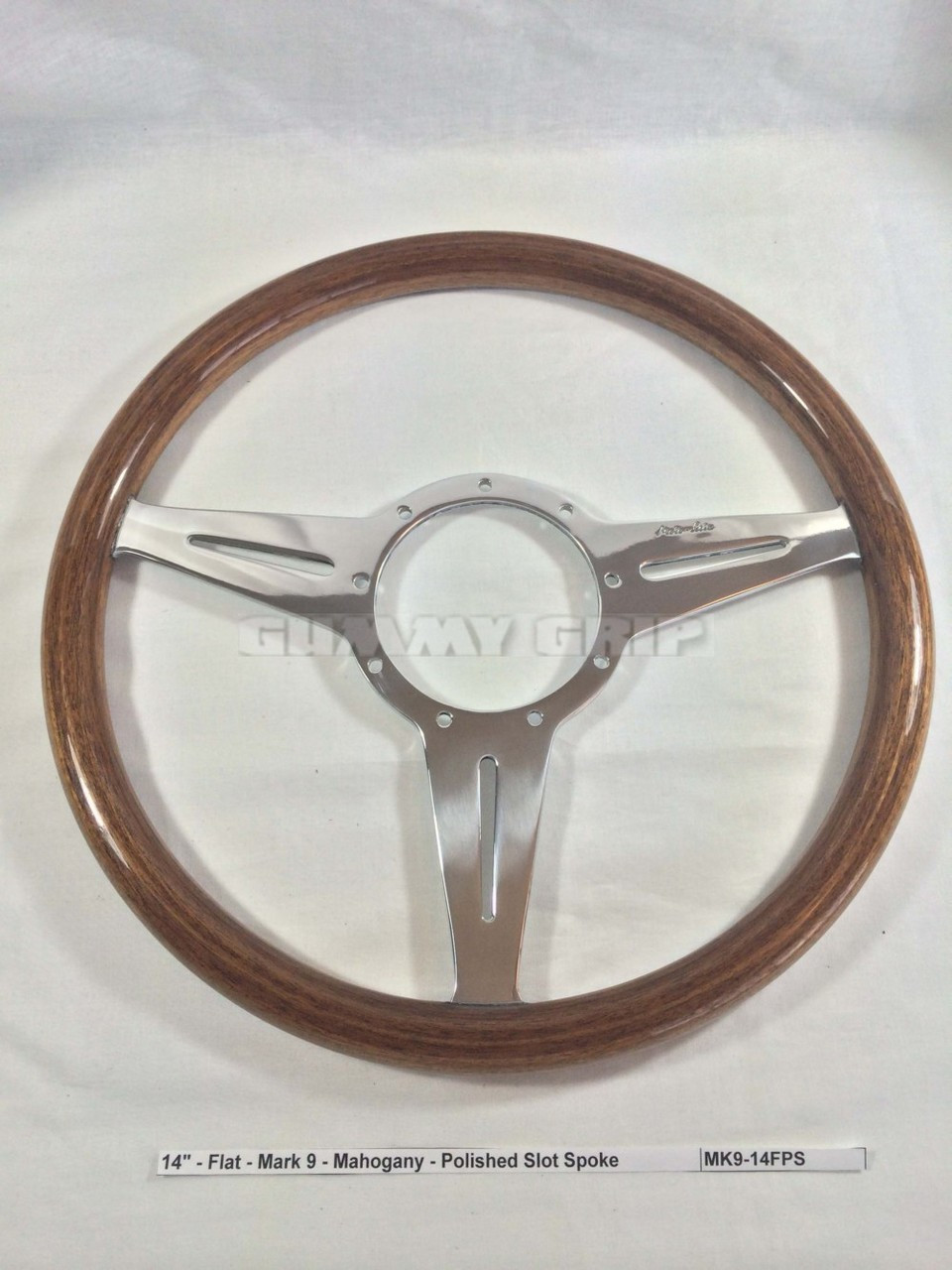Moto-Lita Mark 9 Mahogany Wood Steering Wheel- *MULTIPLE