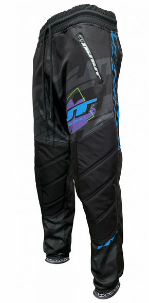 JT Classic Paintball Pants Spring Blue/Orange | Badlands+F653
