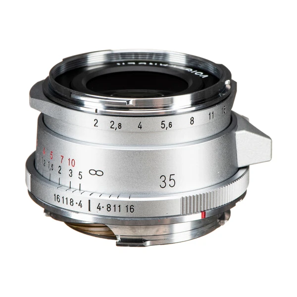 Voigtlander 35mm F2 Ultron Vintage Line II Silver