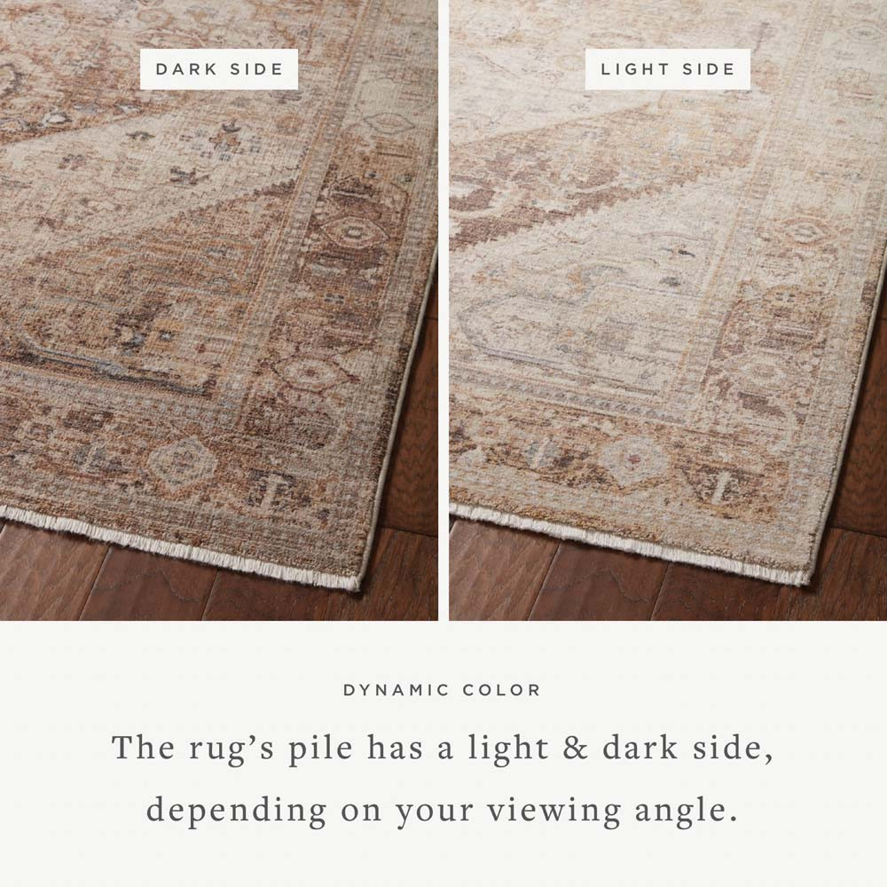 Loloi Lyra LYR-07 Natural Mocha Area Rug | Carpetmart.com - Carpet