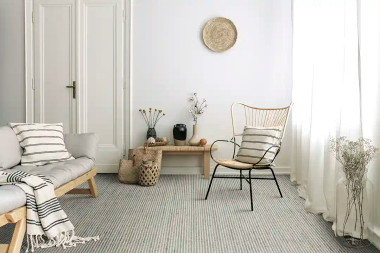 Kaleen PureLife Tobago TOB-77 Silver Area Rug | Carpetmart.com