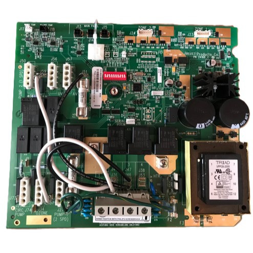 CIRCUIT BOARD: J100/J200 1/2PUMP, 60HZ 6600-268 - Hot Tub Supply