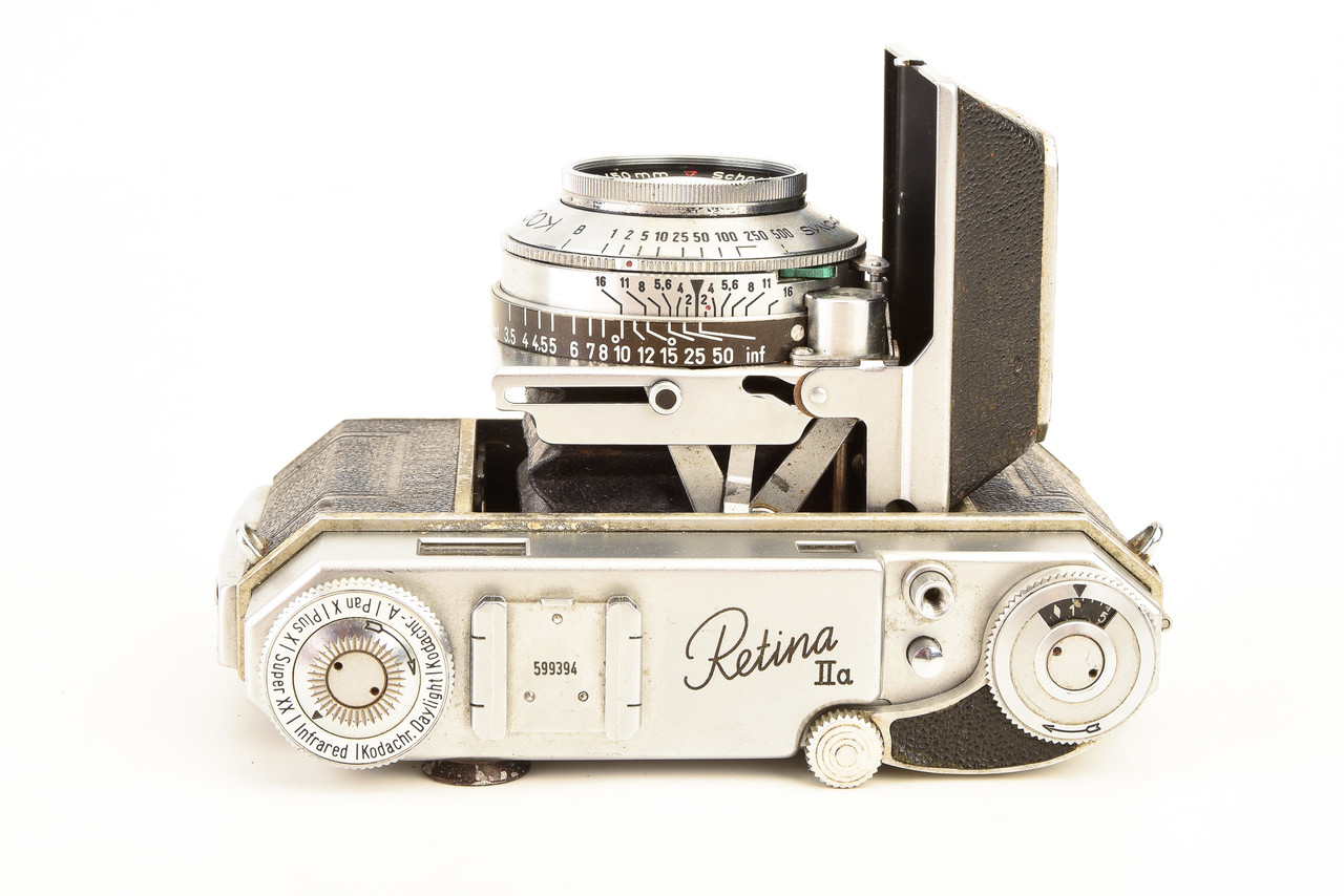 Kodak Retina IIa 35mm Rangefinder Film Camera w Schneider Xenon