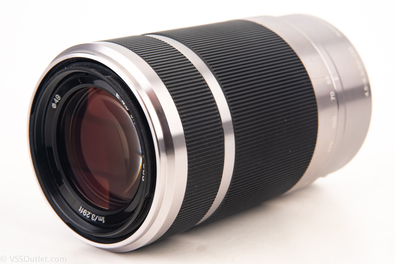 Sony E 55-210mm f/4.5~6.3 OSS Telephoto Zoom AF Lens Chrome