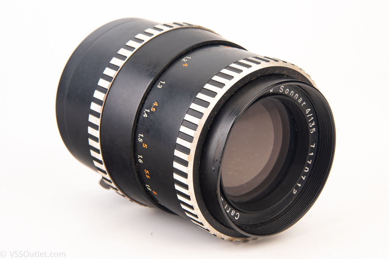 M42 Mount Carl Zeiss Jena Sonnar 135mm f/3.5 Zebra MF Telephoto