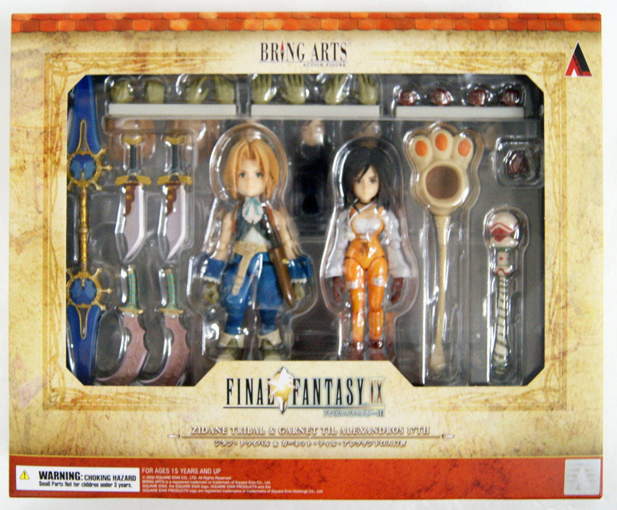 Bring Arts Final Fantasy IX Zidane & Garnet | PlazaJapan