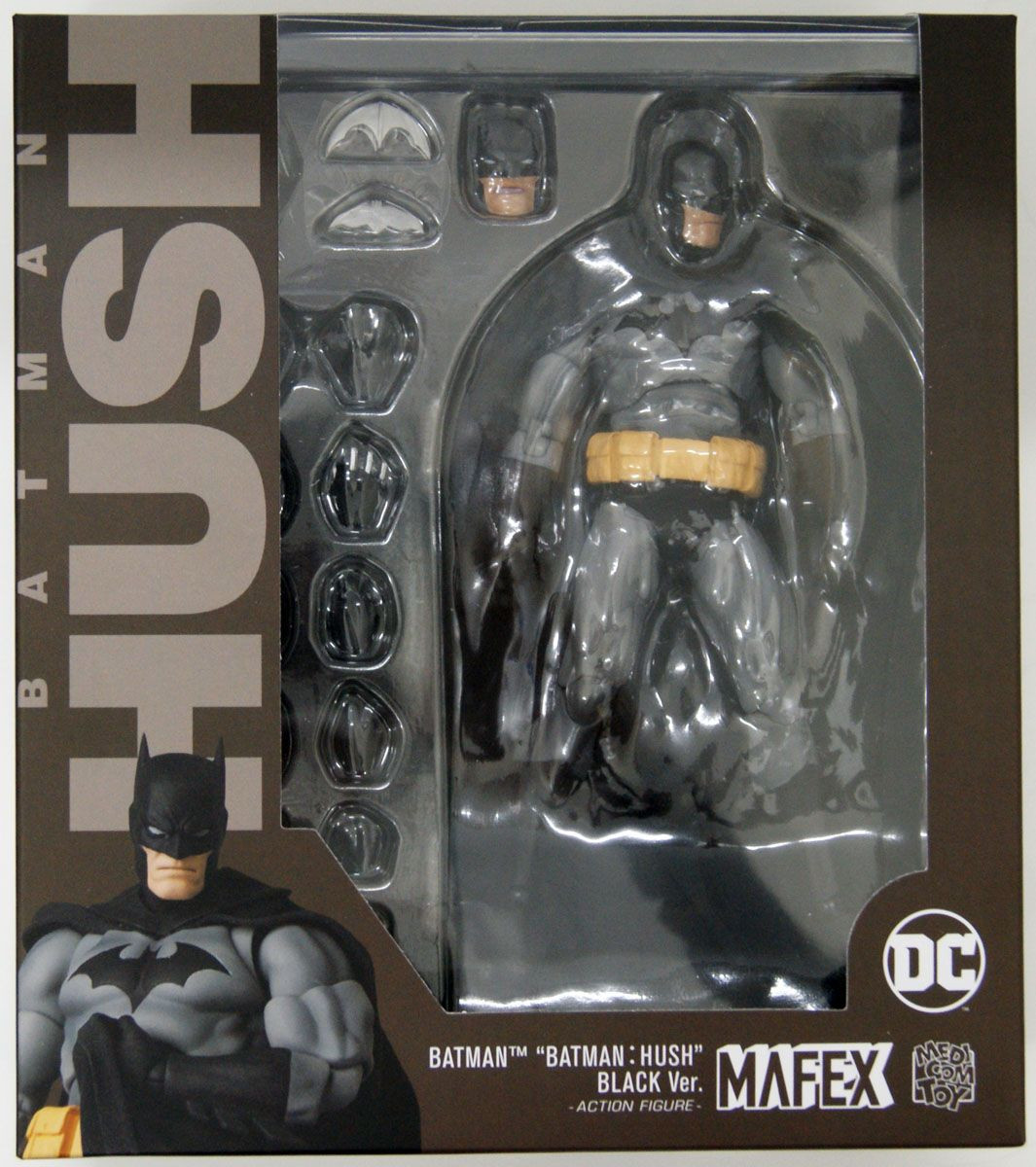 MAFEX No.126 Batman Hush Black Ver. Figure