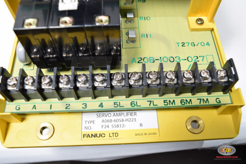 Fanuc A06B-6058-H223 or A06B6058H223 AC Servo Drive - Fanucworld