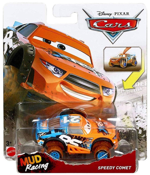 Disney Pixar Cars Cars 3 XRS Mud Racing Speedy Comet Diecast Car
