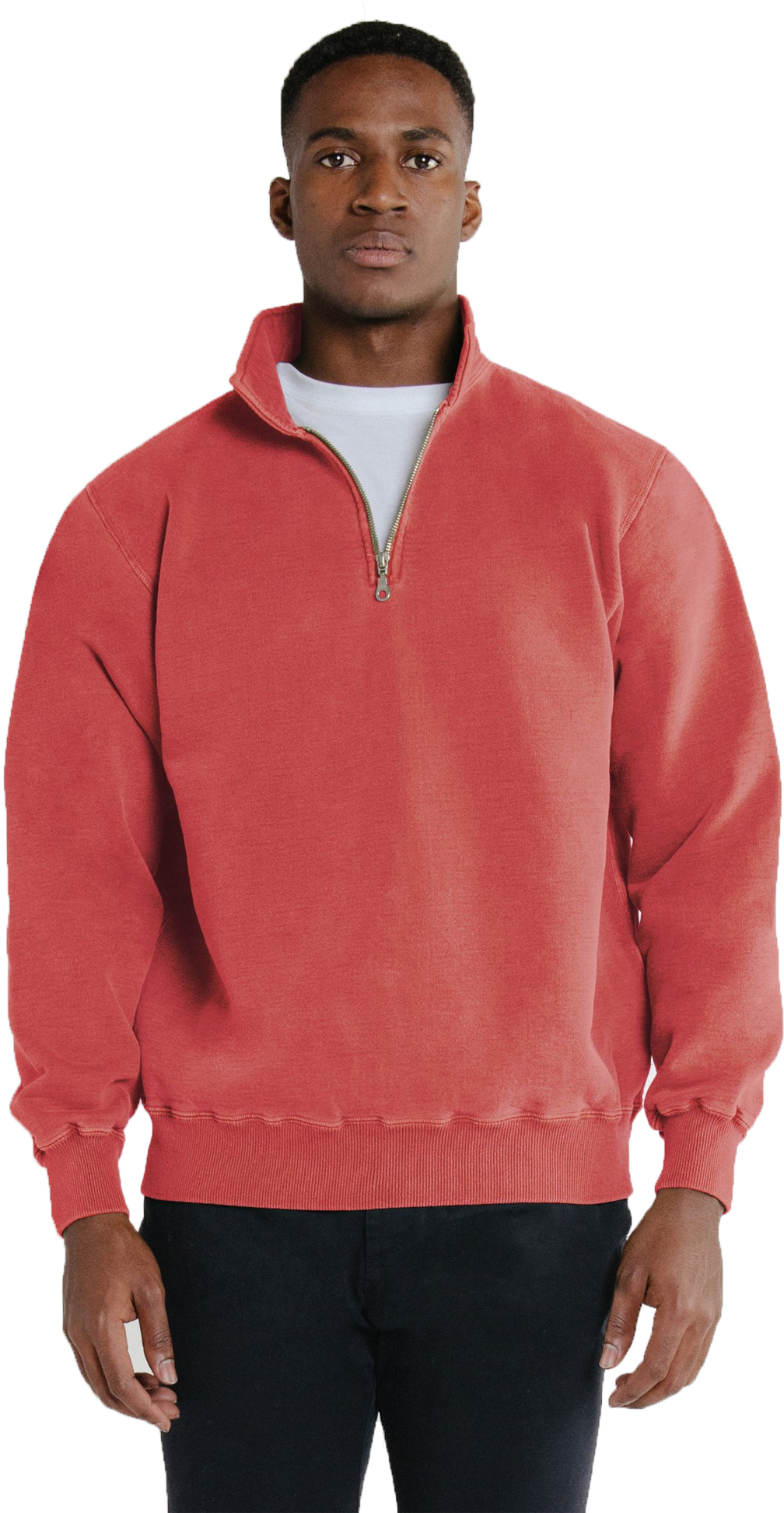 ずとまよ Half Zip Sweat (Red) Mサイズ Half Zip Sweat (Red