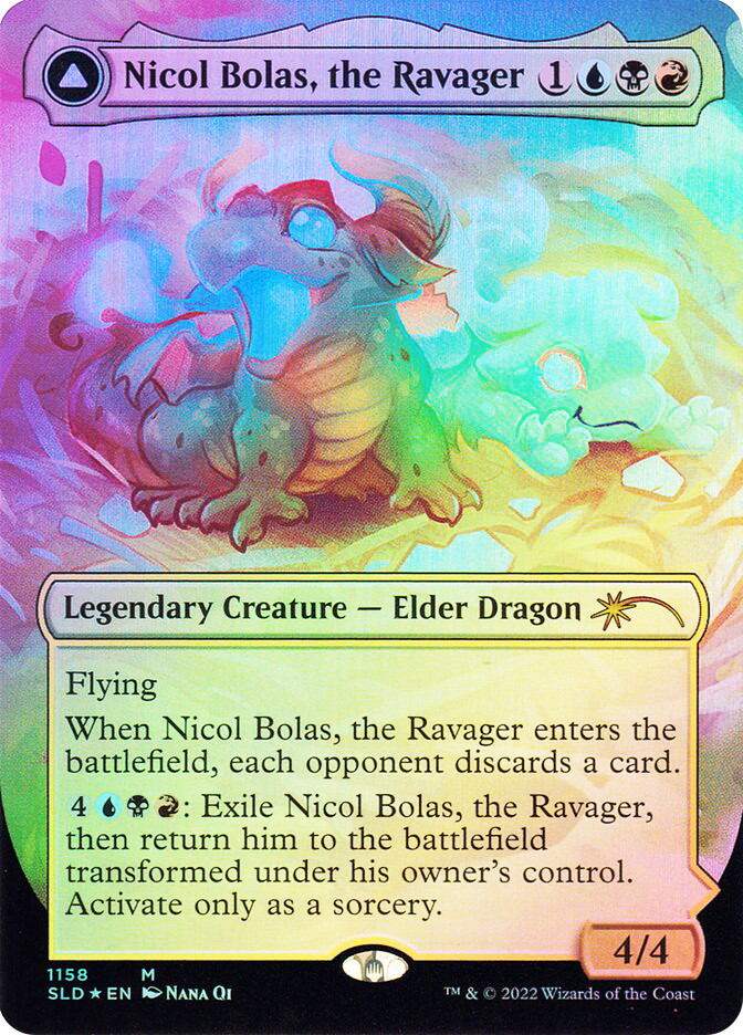 Nicol Bolas, the Ravager // Nicol Bolas, the Arisen | Secret Lair