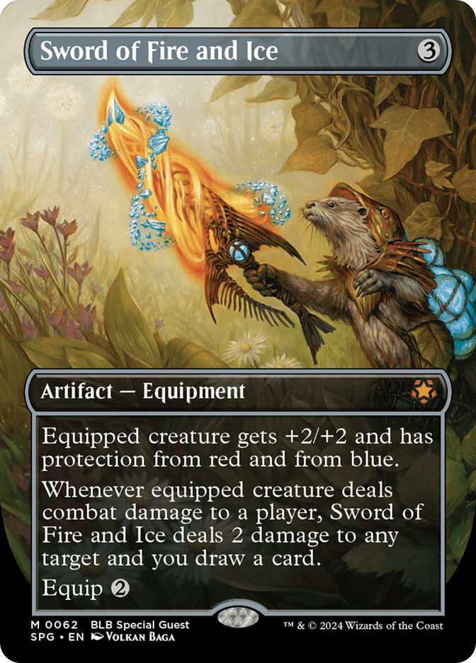 foil 火と氷の剣 火と氷の剣 Sword of Fire and Ice foil FOIL)火と氷