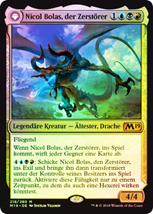 Nicol Bolas, the Ravager // Nicol Bolas, the Arisen | Core Set