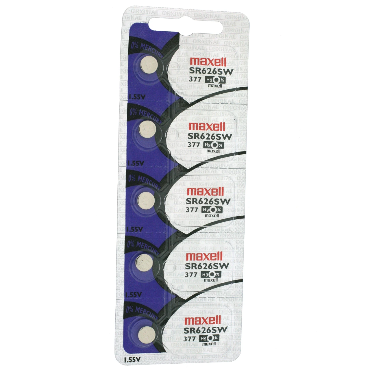 MAXELL 377 Battery SR626SW Watch Batteries WatchMaterial