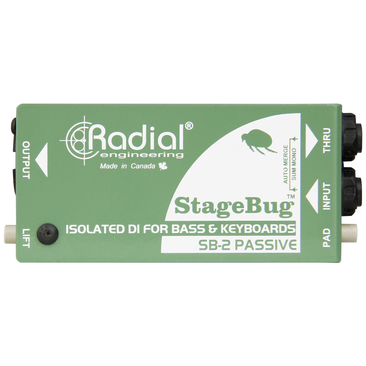 Radial StageBug SB-2 Passive Direct Box | FrontEndAudio.com