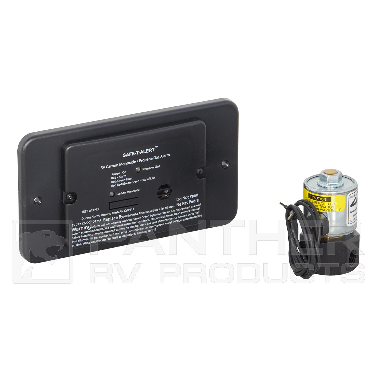 Safe-T-Alert 25-742-R-BL-TR-KIT RV Carbon Monoxide / Propane Leak