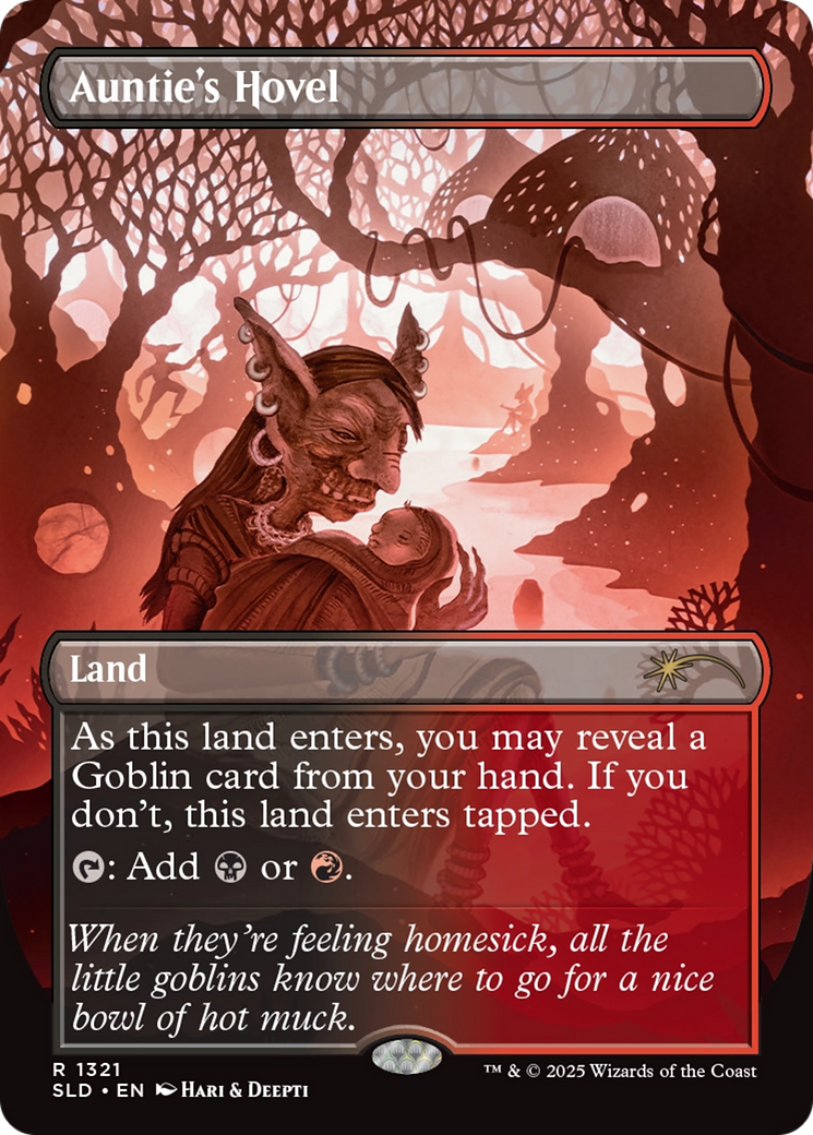 Auntie's Hovel (SLD-1321) - Secret Lair Drop (Borderless) Foil