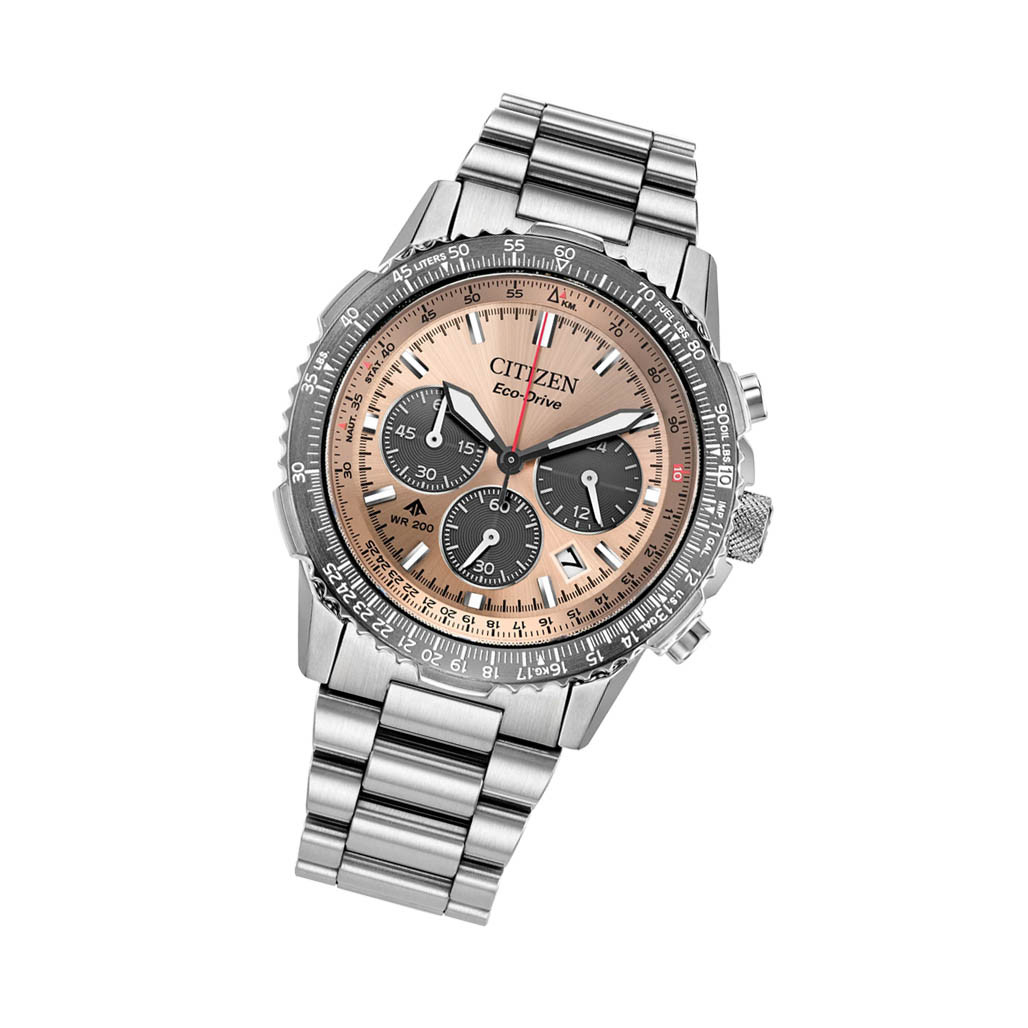 Citizen Promaster Navihawk Chronograph with Copper Dial #CA4664-60X