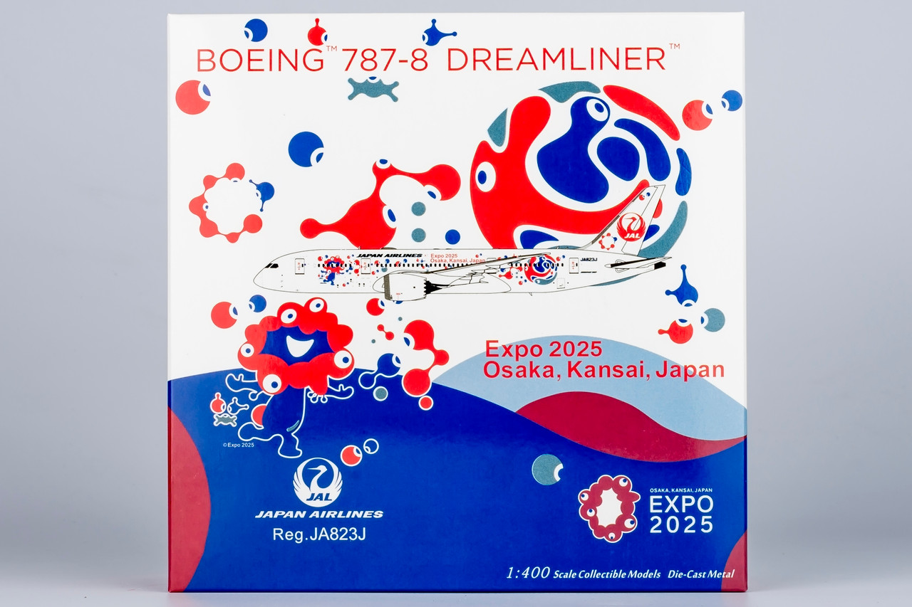 Japan Airlines (JAL) 787-8 Dreamliner JA823J (Expo 2025 Osaka
