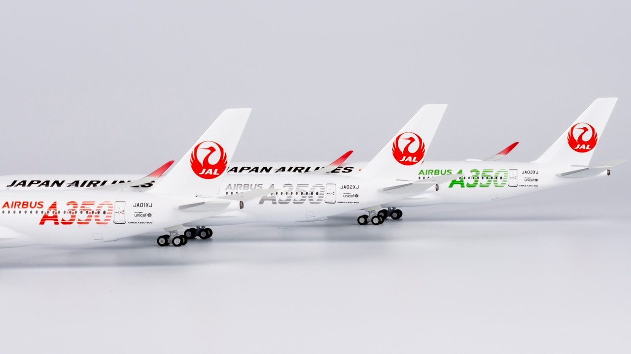 NG Model Japan Airlines (JAL) A350-900 red 