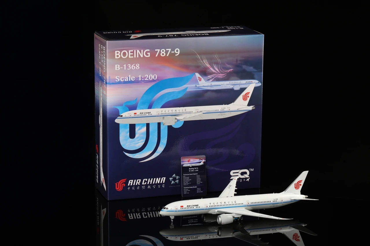 SQ Wings Air China Boeing 787-9 B-1368 L2049 Scale 1:200