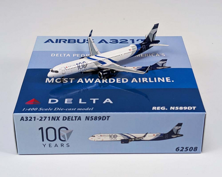 Panda Models Delta Air Lines A321-271NX (100 Years) N589DT PMDAZAI