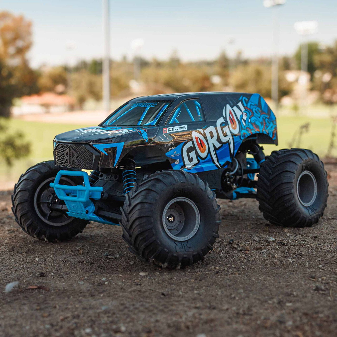 Arrma 1/10 GORGON 2WD RTR Brushed Monster Truck (Battery & Charger