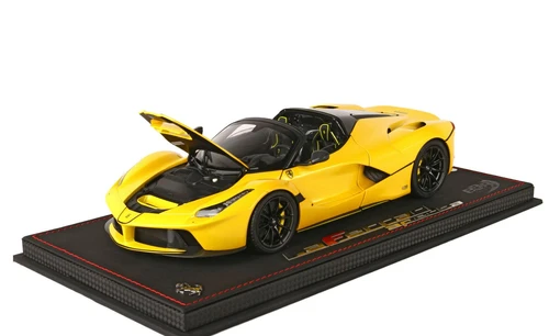 1/18 BBR Ferrari LaFerrari Aperta (White with Gold Wheels
