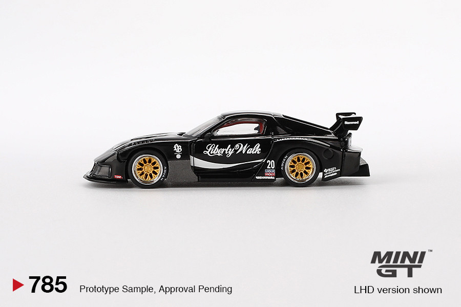 1/64 Mini GT Mazda RX-7 RX7 LB-Super Silhouette Liberty Walk
