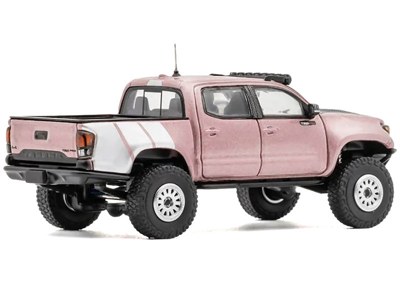 1/64 GCD Toyota Tacoma Pre-Runner Widebody (Pink) Diecast Car
