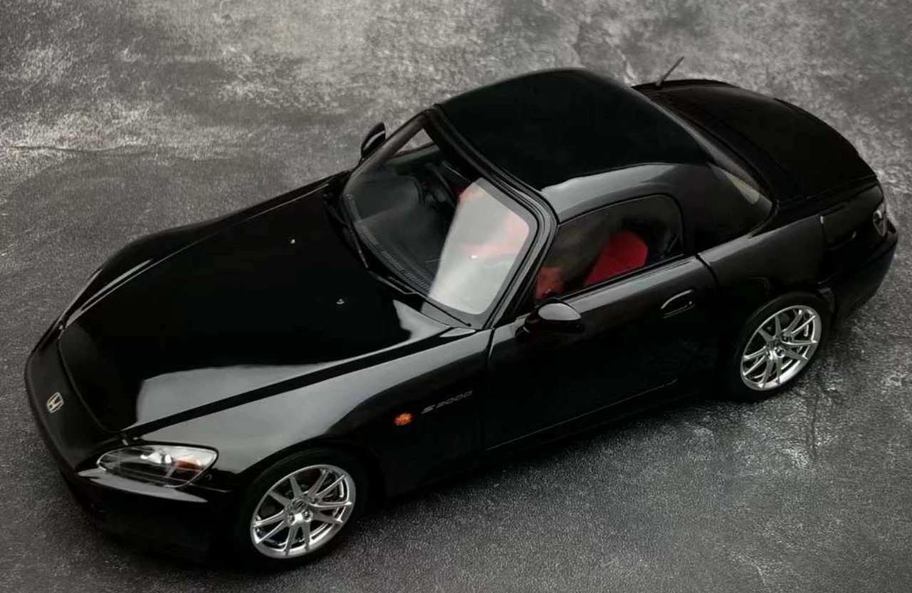 1/18 Motorhelix Honda S2000 AP2 (Berlina Black) Diecast Car Model