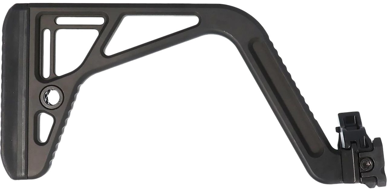 SIG Sauer MCX/MPX Stock, Folding Visor, Black Aluminum