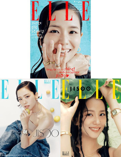 ELLE KOREA BLACKPINK JISOO 雑誌 2019年 12月号 ELLE KOREA BLACKPINK