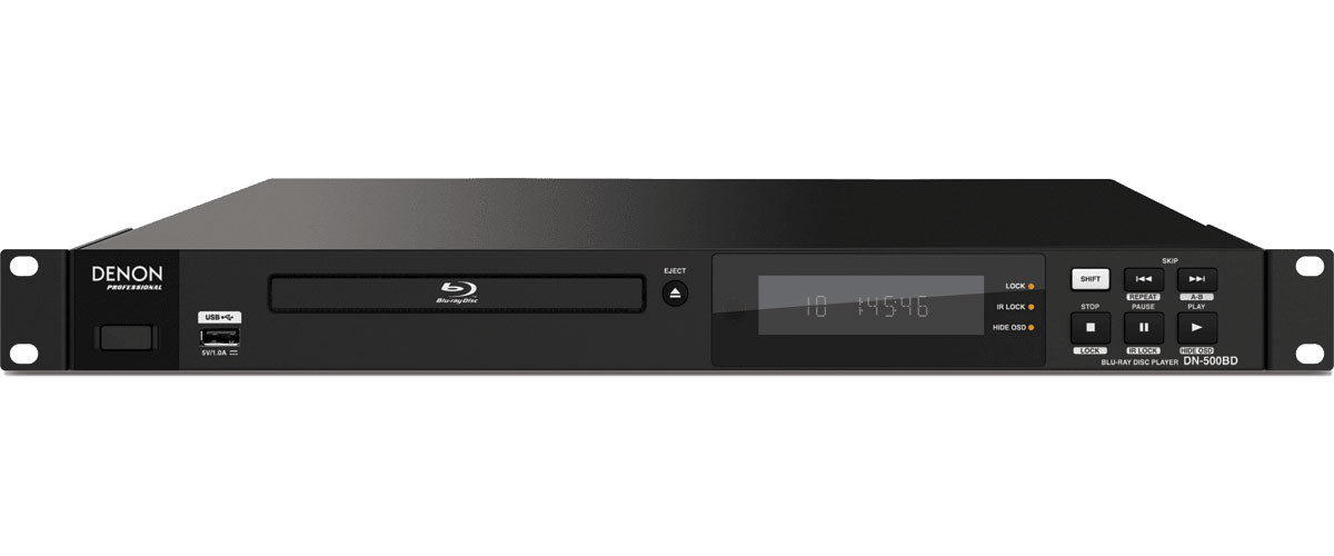 Denon Professional Blu-ray Disc Player, DN-500BD | Affinitech Inc.