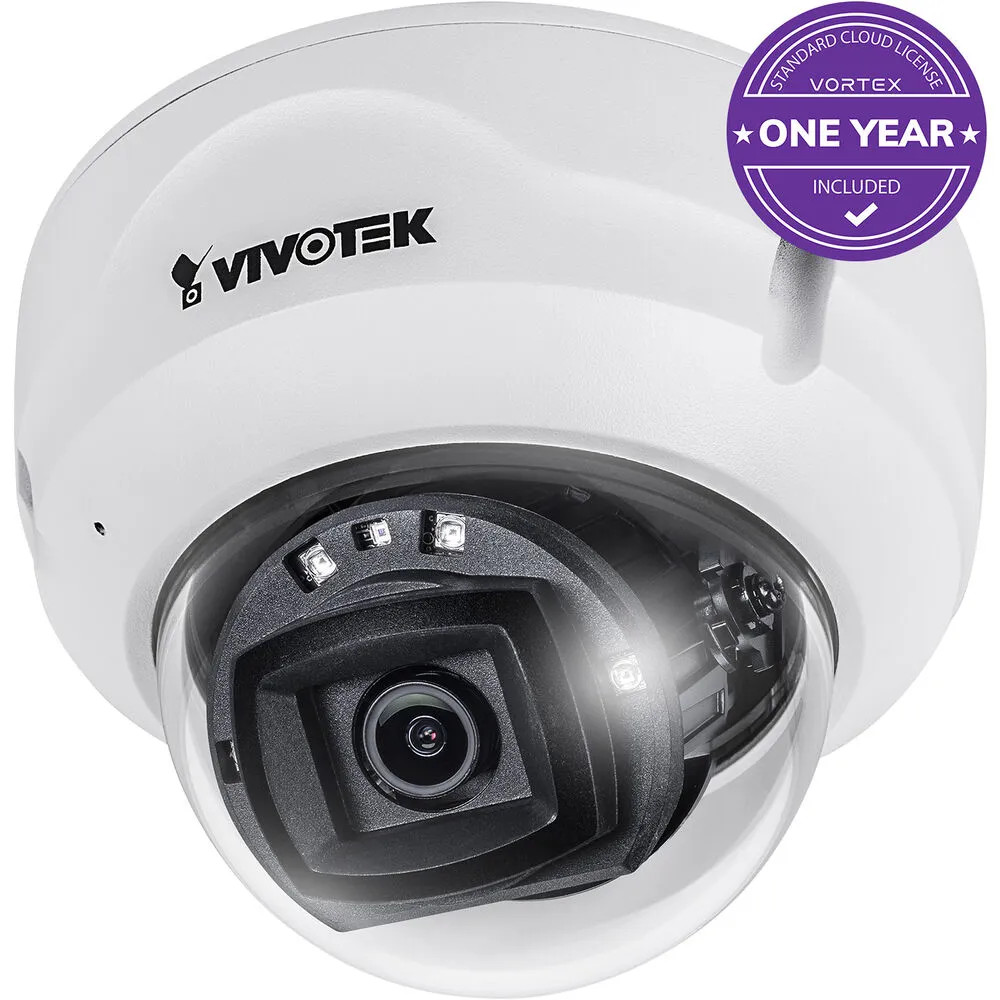 Vivotek FD839-EHV-1Y 5MP 2.8mm Outdoor IP Security Camera