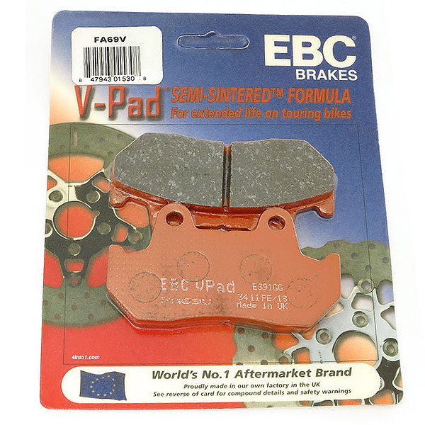 EBC Kawasaki ZX-6R 07-12 Semi-Sintered 