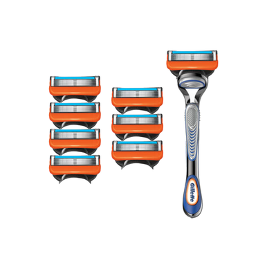 Fusion5 (1 Handle + 8 Refill Blades) - Gillette