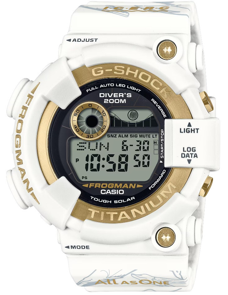 G-Shock Frogman ICERC Dolphin and Whale GW-8201K-7JR - Shopping In