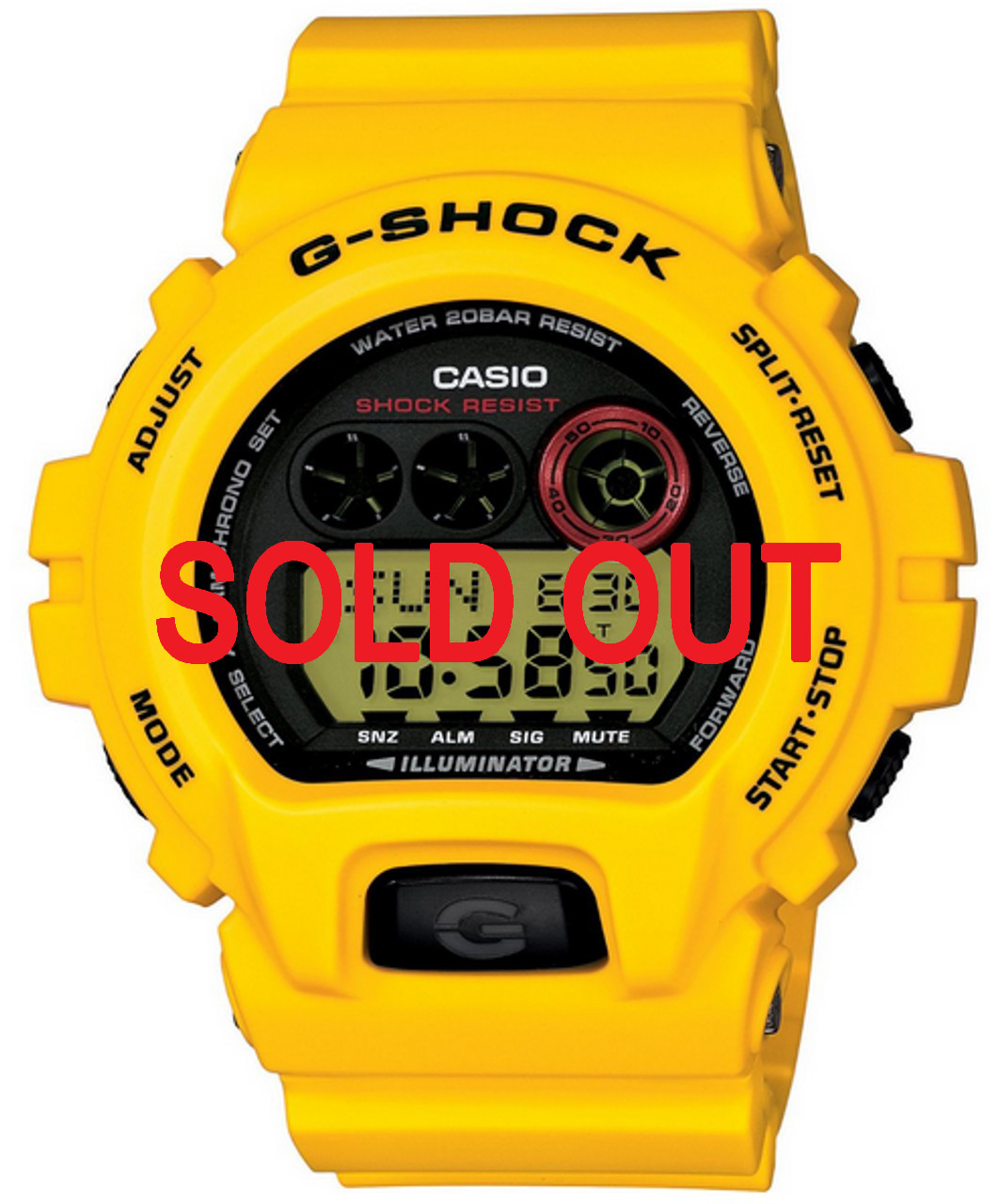 Casio G-Shock GD-X6930E-9JR Lightning Yellow Series - Shopping In