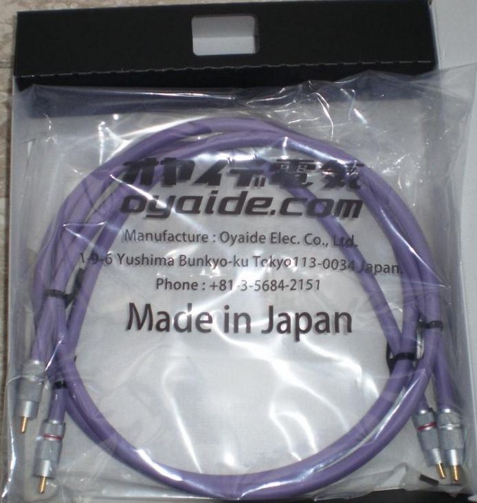 Oyaide Audio Cable 0.7 meter PA-02 TR V2 - Shopping In Japan Net