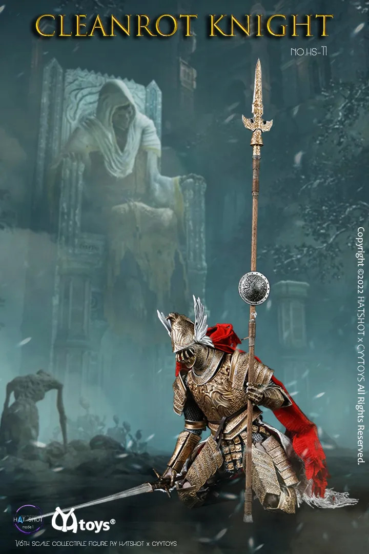 HatShot CYYtoys Cleanrot Knight 1/6 Action Figure HS-11