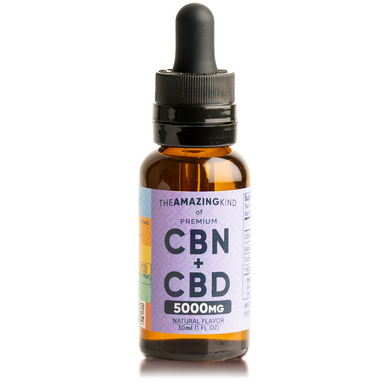 CBN+CBD INFUSED OIL (5000mg)