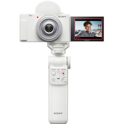Sony Cyber-shot ZV-1F Digital Vlogging Camera - White