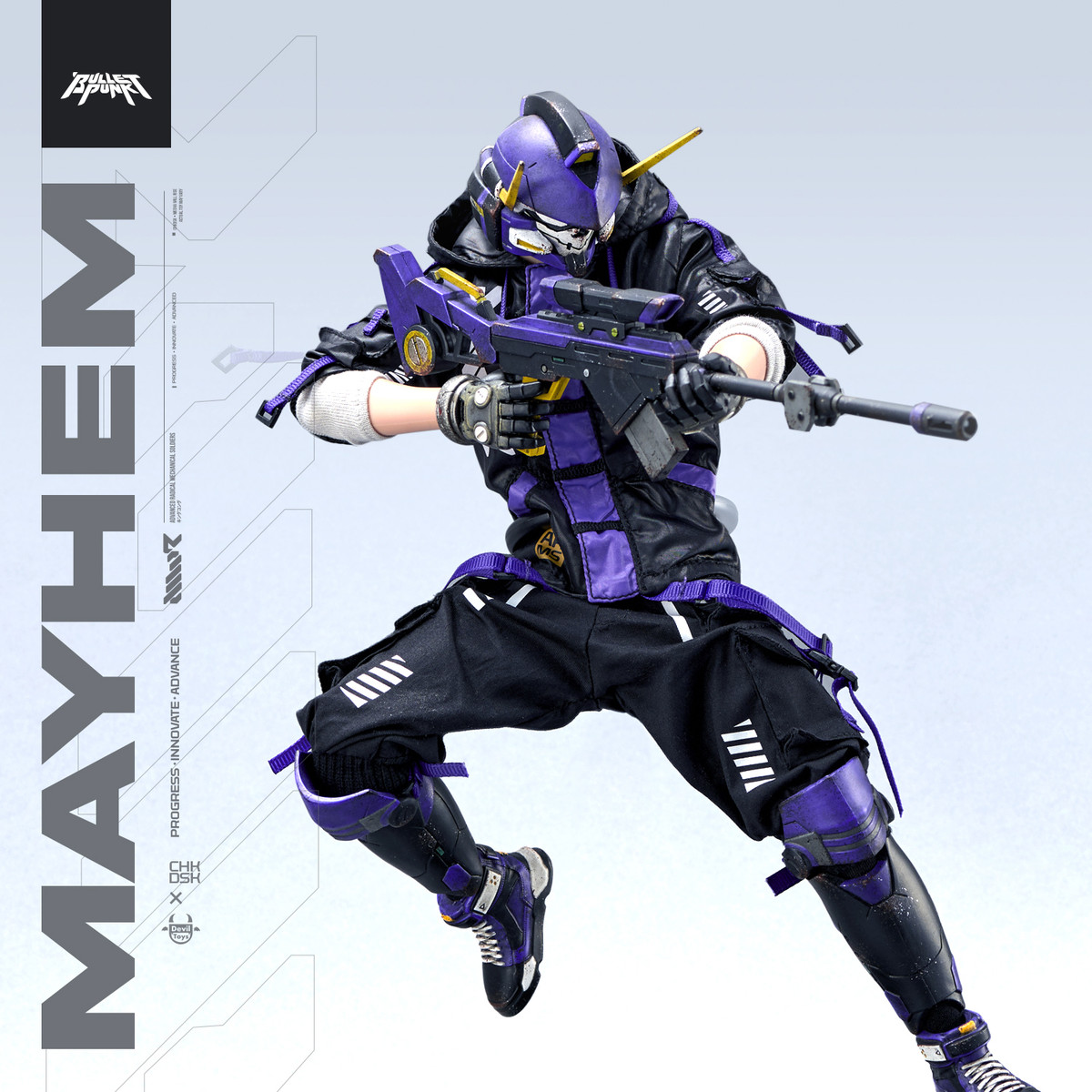 MAYHEM and ZERO 1:6 Scale Action Figure by Devil Toys x Chk Dsk x