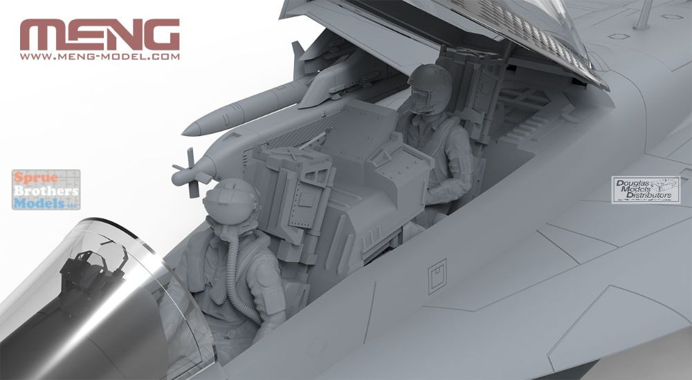 MNGLS019 1:48 Meng EA-18G Growler VAQ-138 Yellow Jackets - Sprue