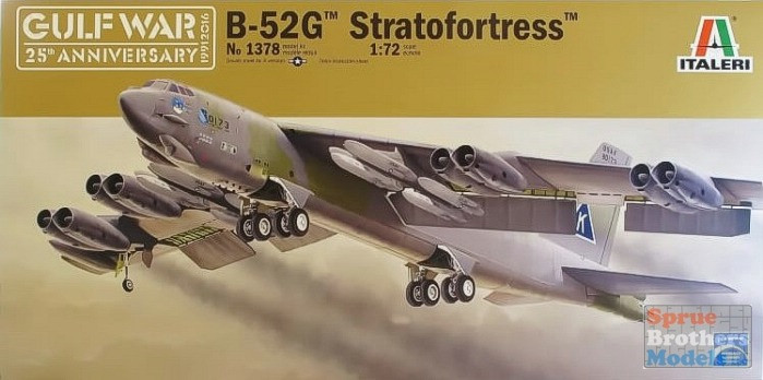 ITA1378 1:72 Italeri B-52G Stratofortress Gulf War 25th