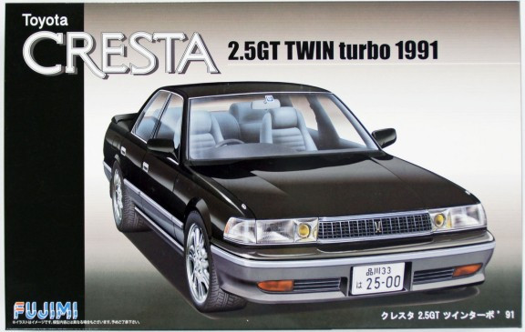 1991 Toyota Cresta 2.5GT Twin Turbo 4-Door Car 1/24 Fujimi