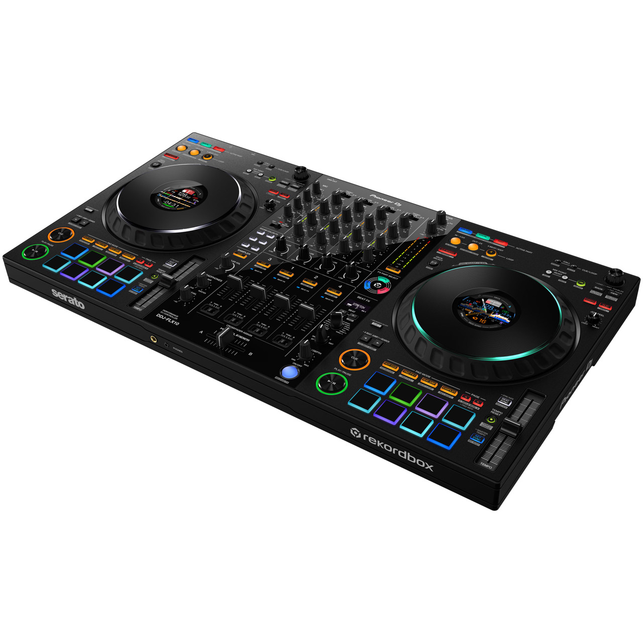Pioneer DJ DDJ-FLX10, 4-channel DJ controller for rekordbox and
