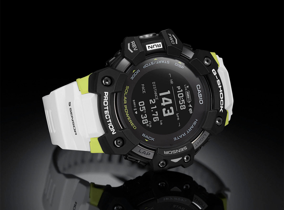 G-Shock Bluetooth Triple Sensor White Watch GBD-H1000-1A7ER