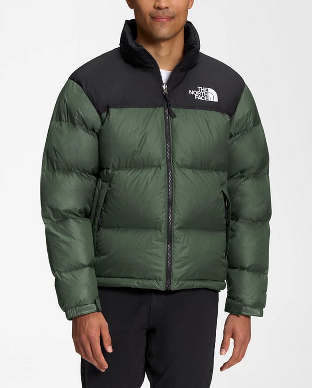 Shop Mens 1996 Retro Nuptse Jacket - DHL_Mocha Brown/TNF Black